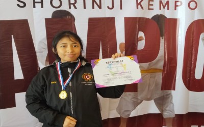 Findi Lovely Khairunnia Raih Prestasi dalam Tandoku Solo Kyu 3-2